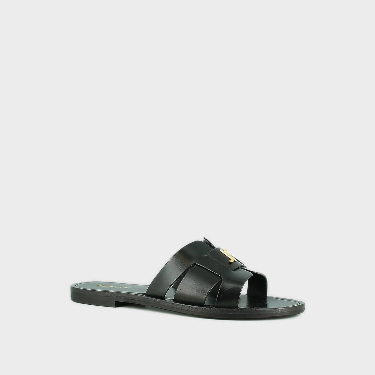 498- Weil Cuir Noir Stylish Footwear