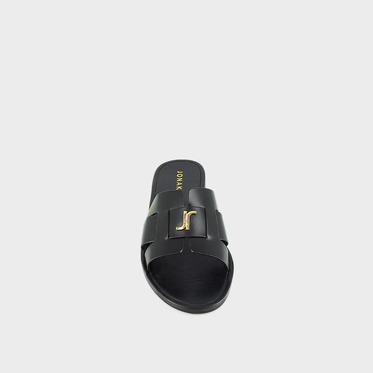 498- Weil Cuir Noir Stylish Footwear