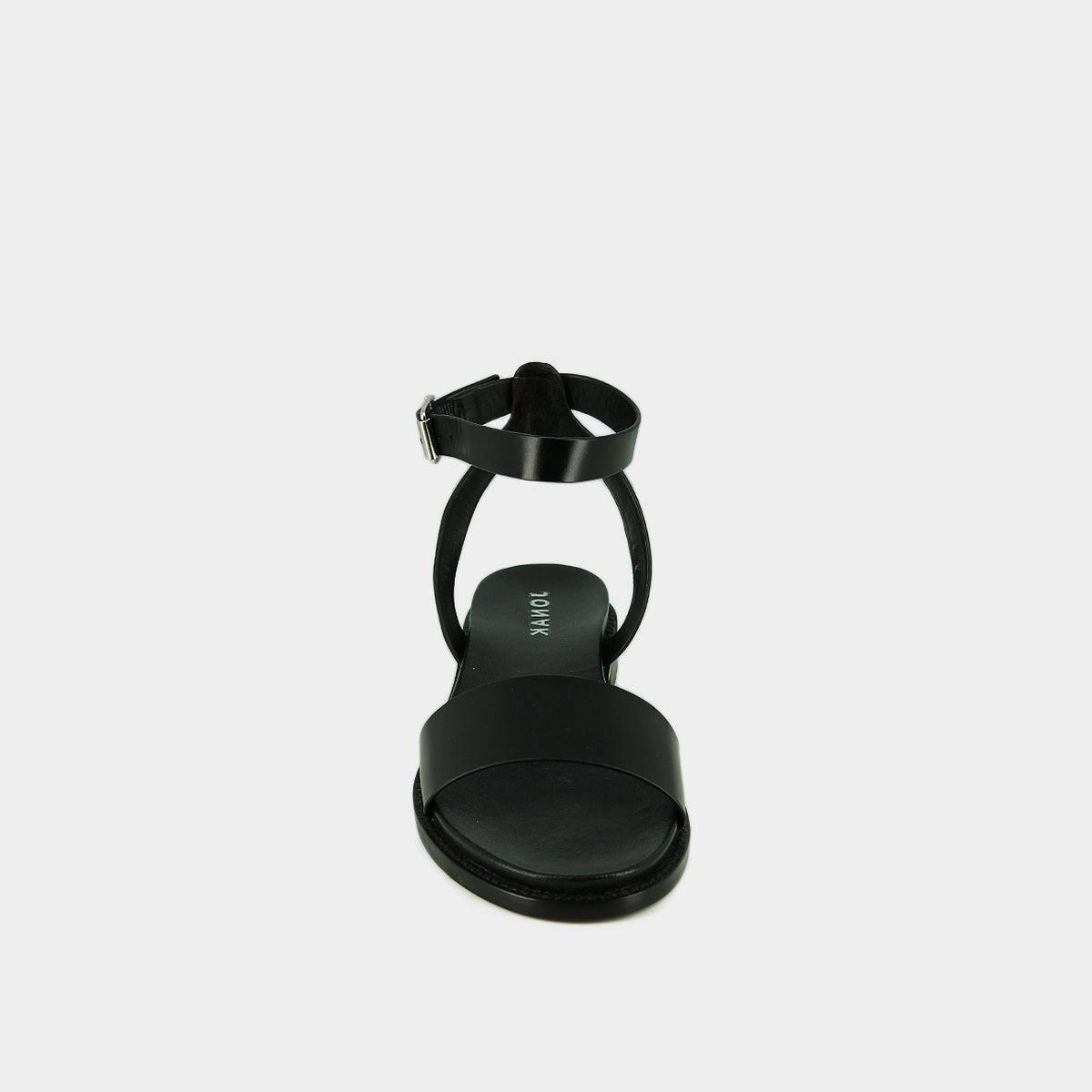 498- Wik Cuir Noir Stylish Footwear