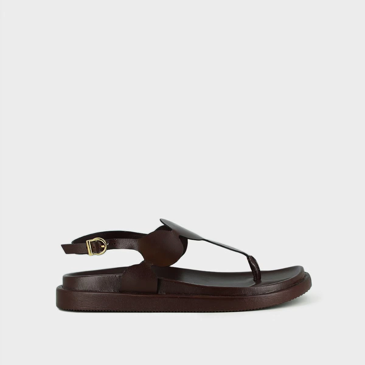 498- Wind Cuir Marron-Fonce Jonak women's stylish shoes with modern design