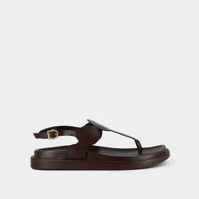 498- Wind Cuir Marron-Fonce Jonak women's stylish shoes with modern design