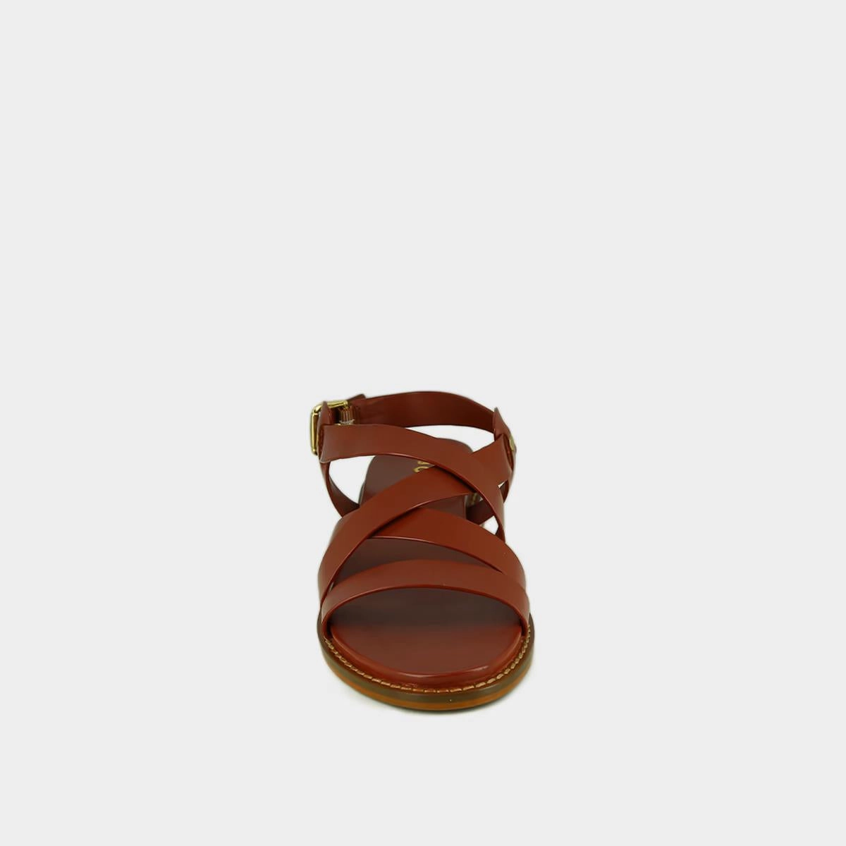 498- Woky Cuir Cognac Stylish Footwear
