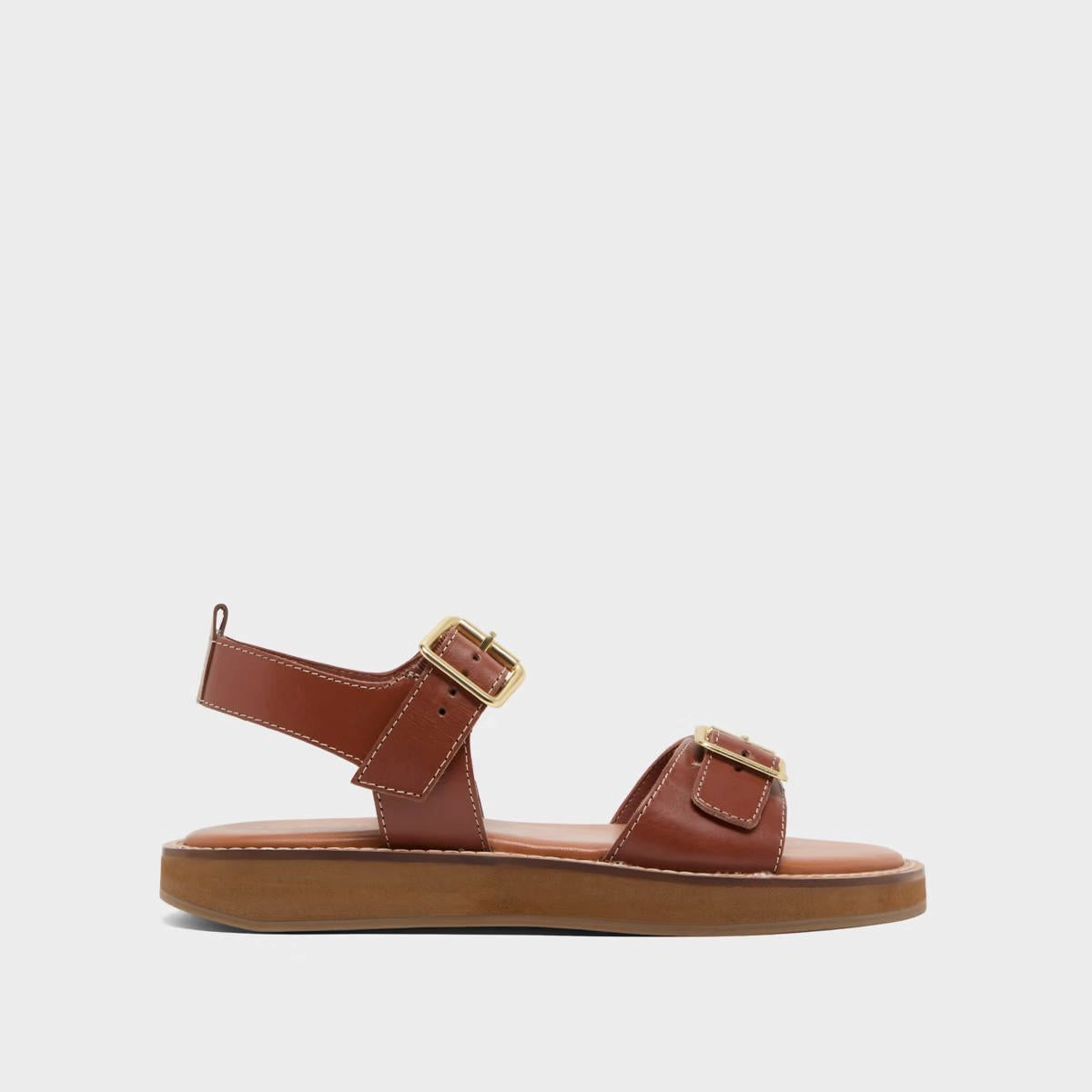 498- Woma Cuir Cognac Stylish Footwear