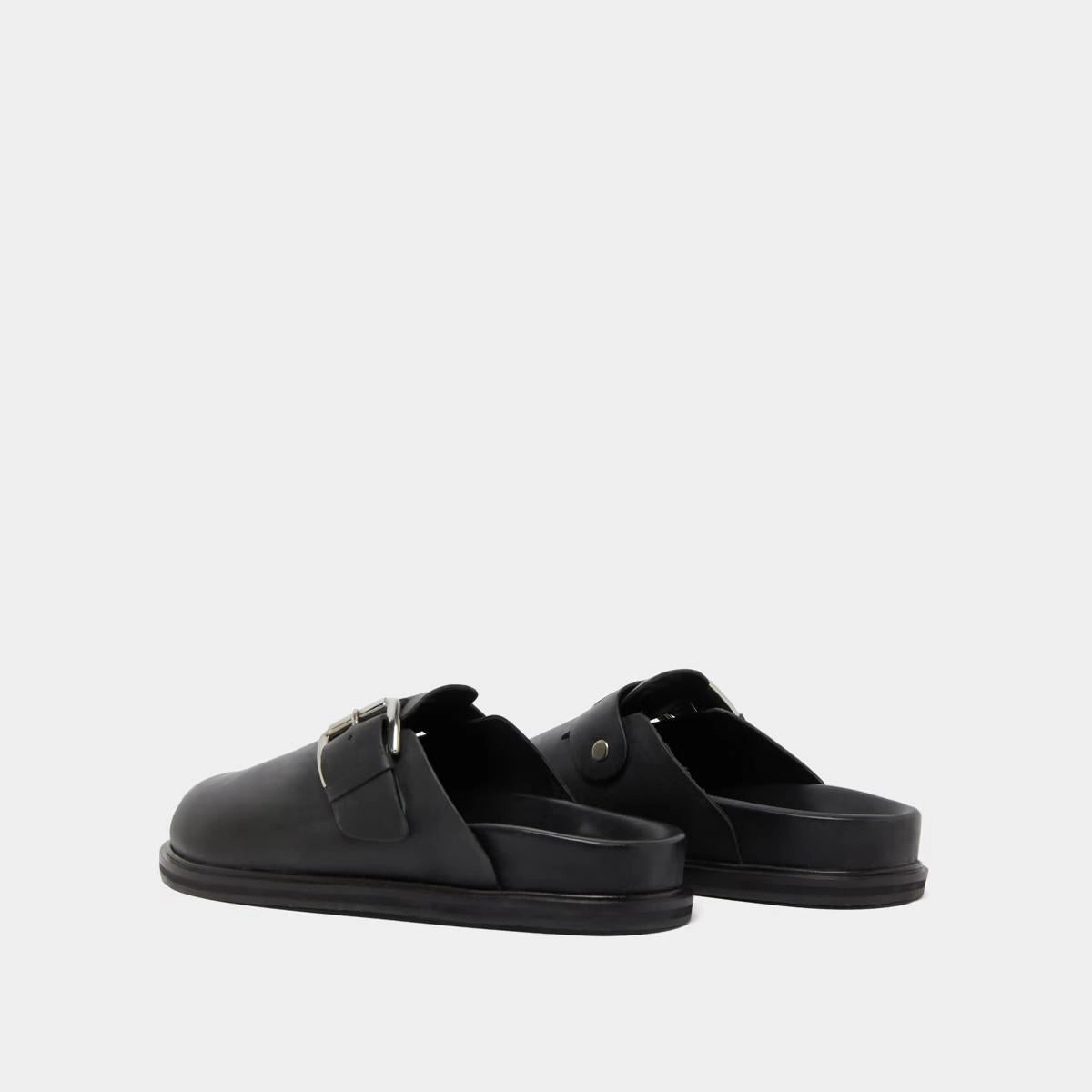 498- Woopi Cuir Noir Stylish Footwear