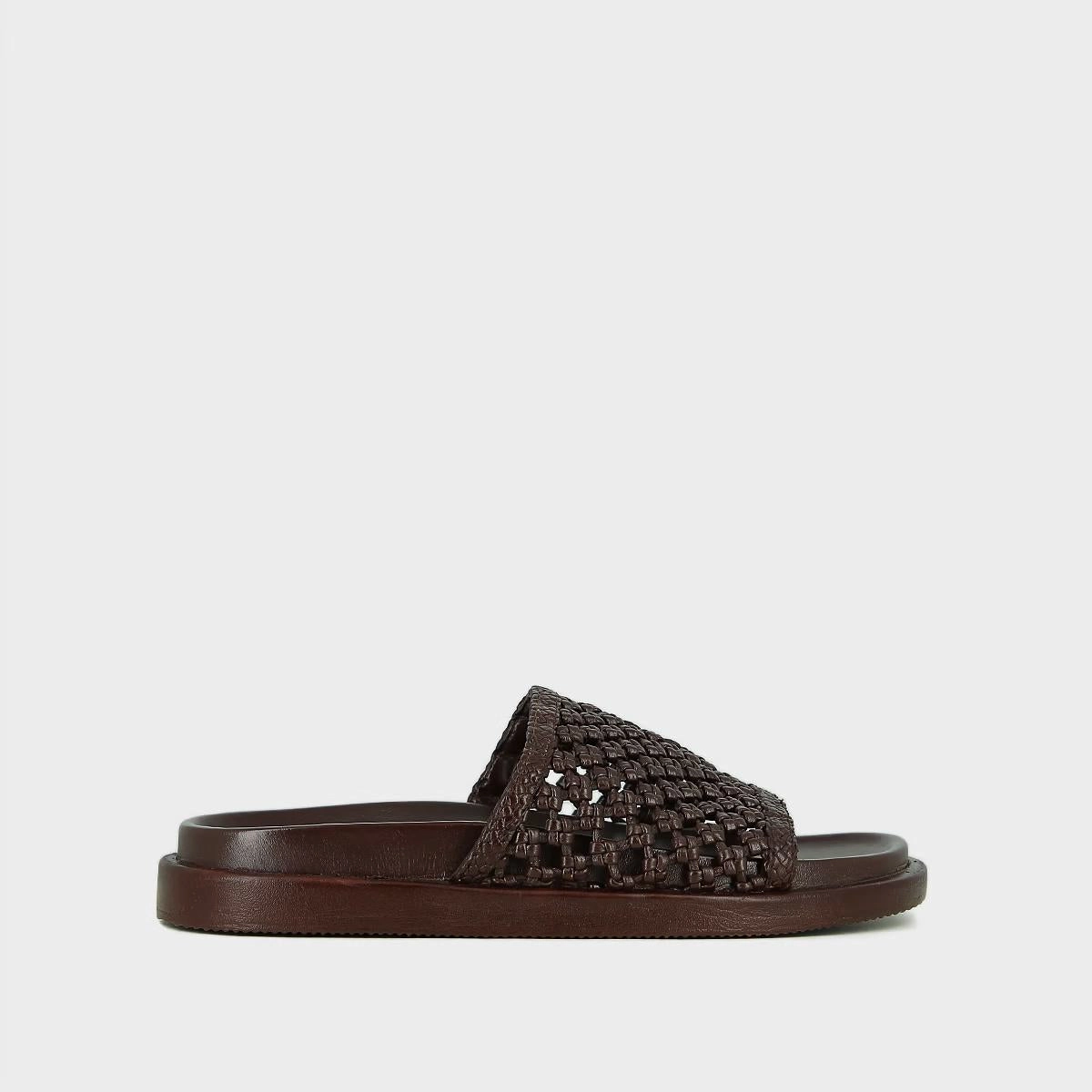 498- Wozart Cuir Marron-Fonce Jonak women's stylish shoes with modern design