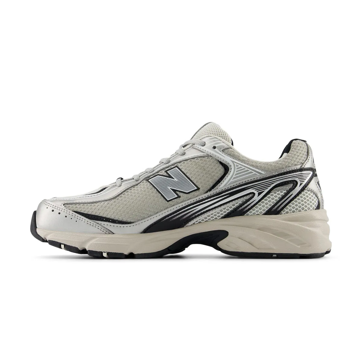 509 'Silver Black' New Balance sneaker close-ups