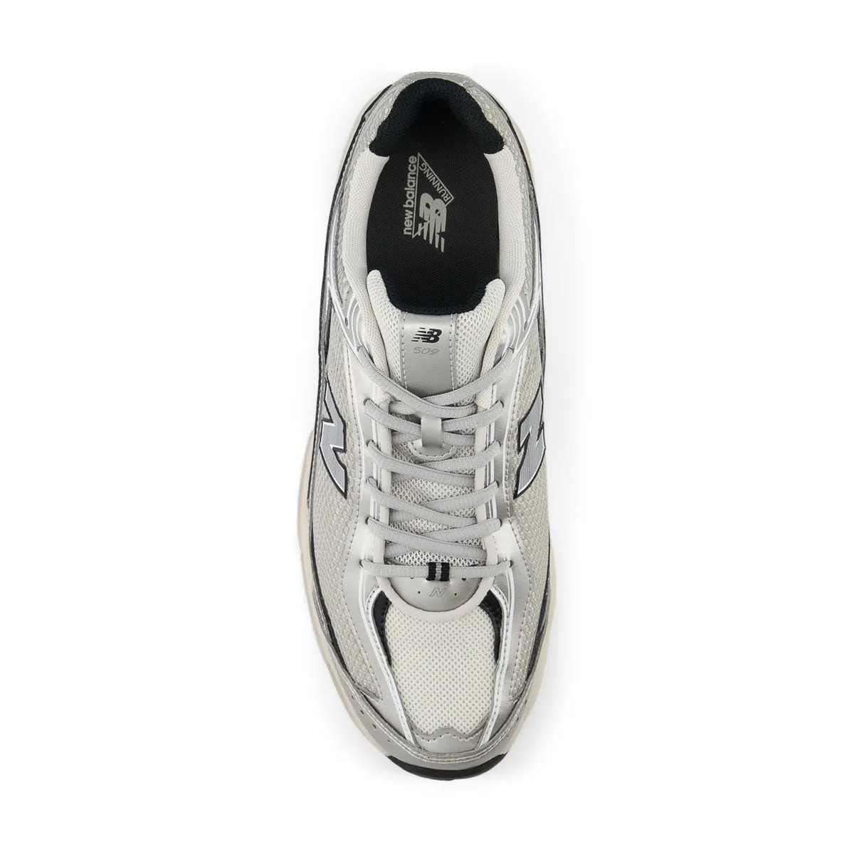 509 'Silver Black' New Balance sneaker close-ups