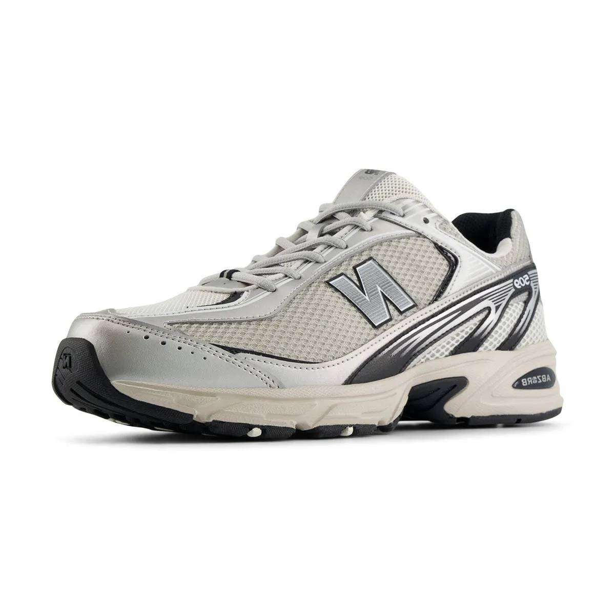 509 'Silver Black' New Balance sneaker close-ups