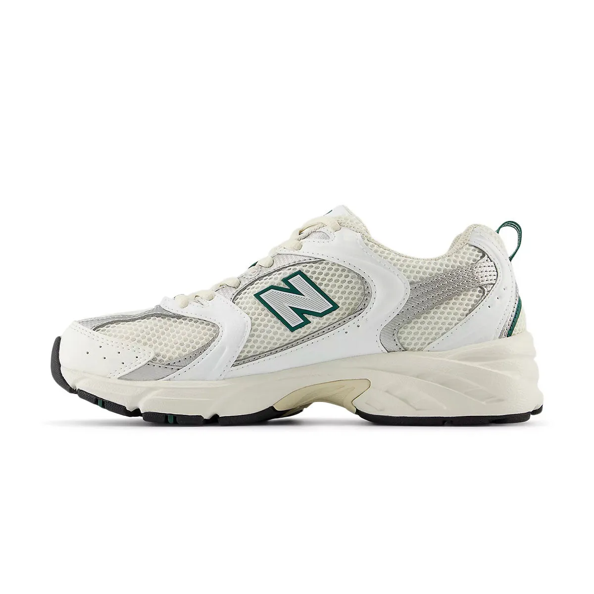 530 'Sea Salt White' New Balance sneaker close-ups