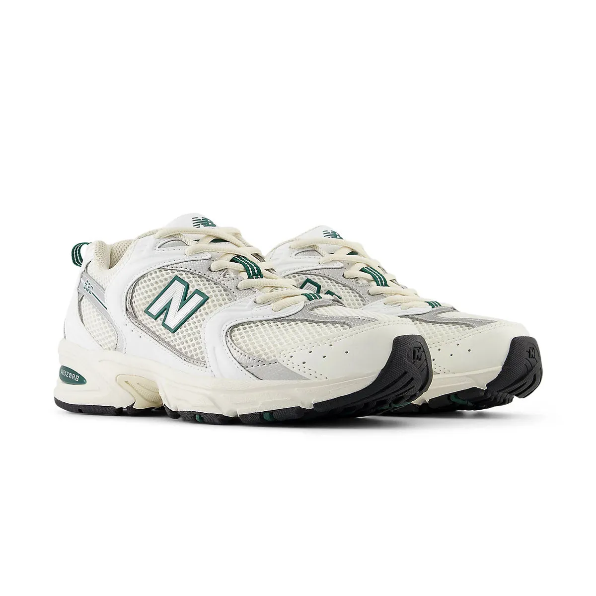 530 'Sea Salt White' New Balance sneaker close-ups