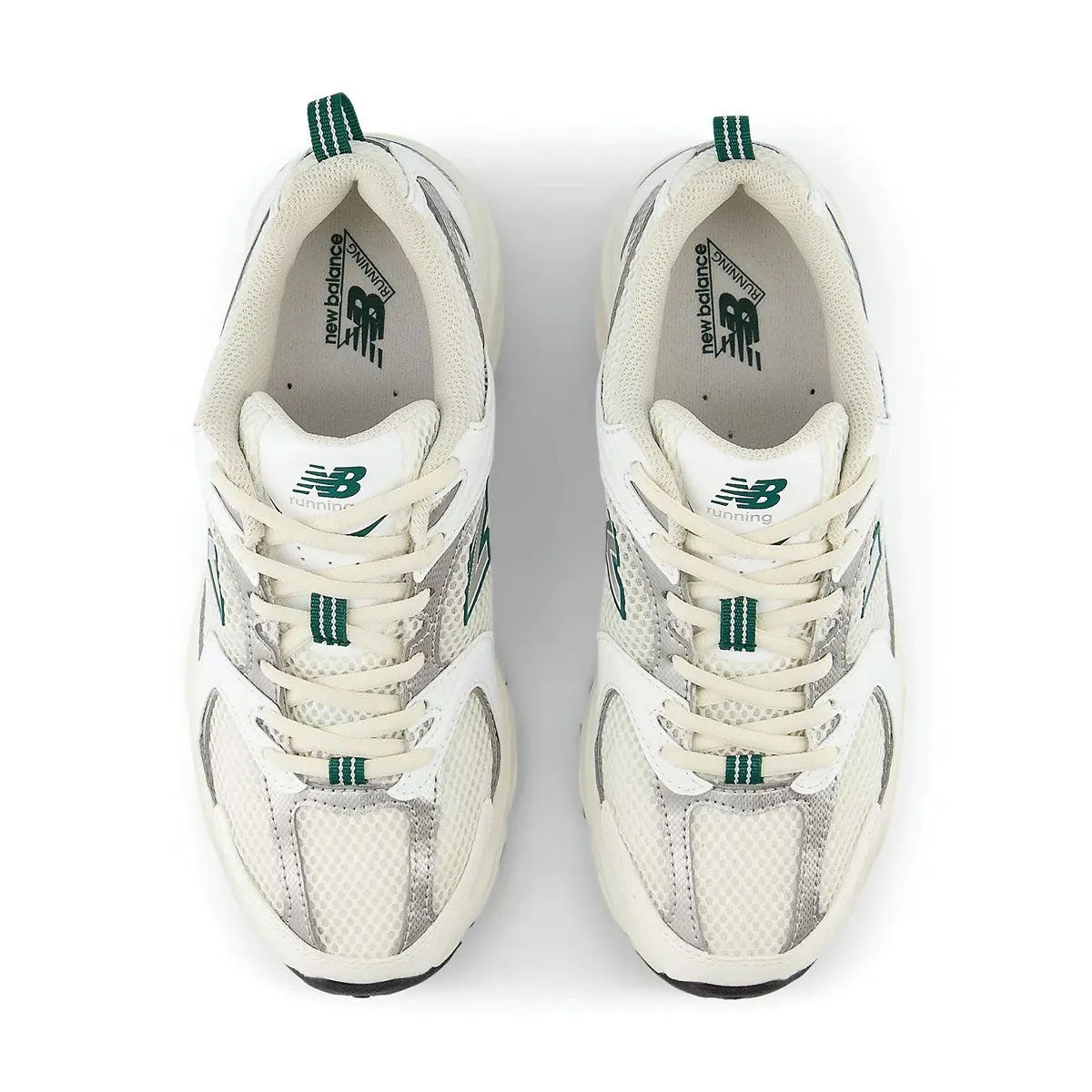 530 'Sea Salt White' New Balance sneaker close-ups