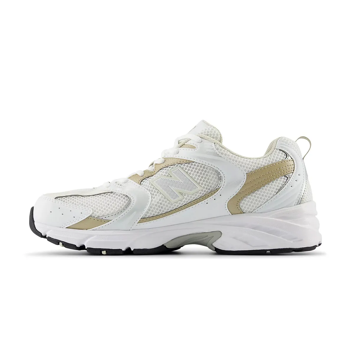 530 'Stoneware Linen' New Balance sneaker close-ups