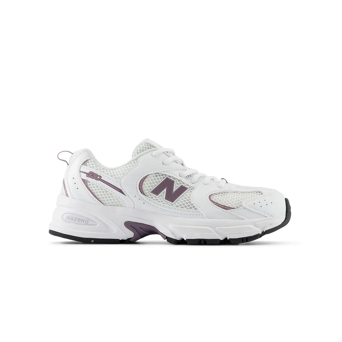 530 'White Dark Ice Wine' New Balance retro-inspired sneakers