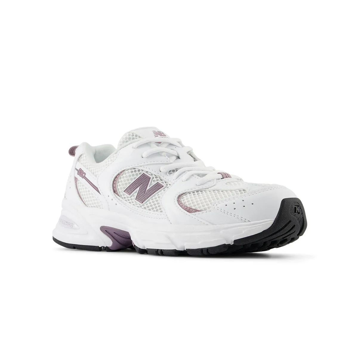 530 'White Dark Ice Wine' New Balance sneaker close-ups