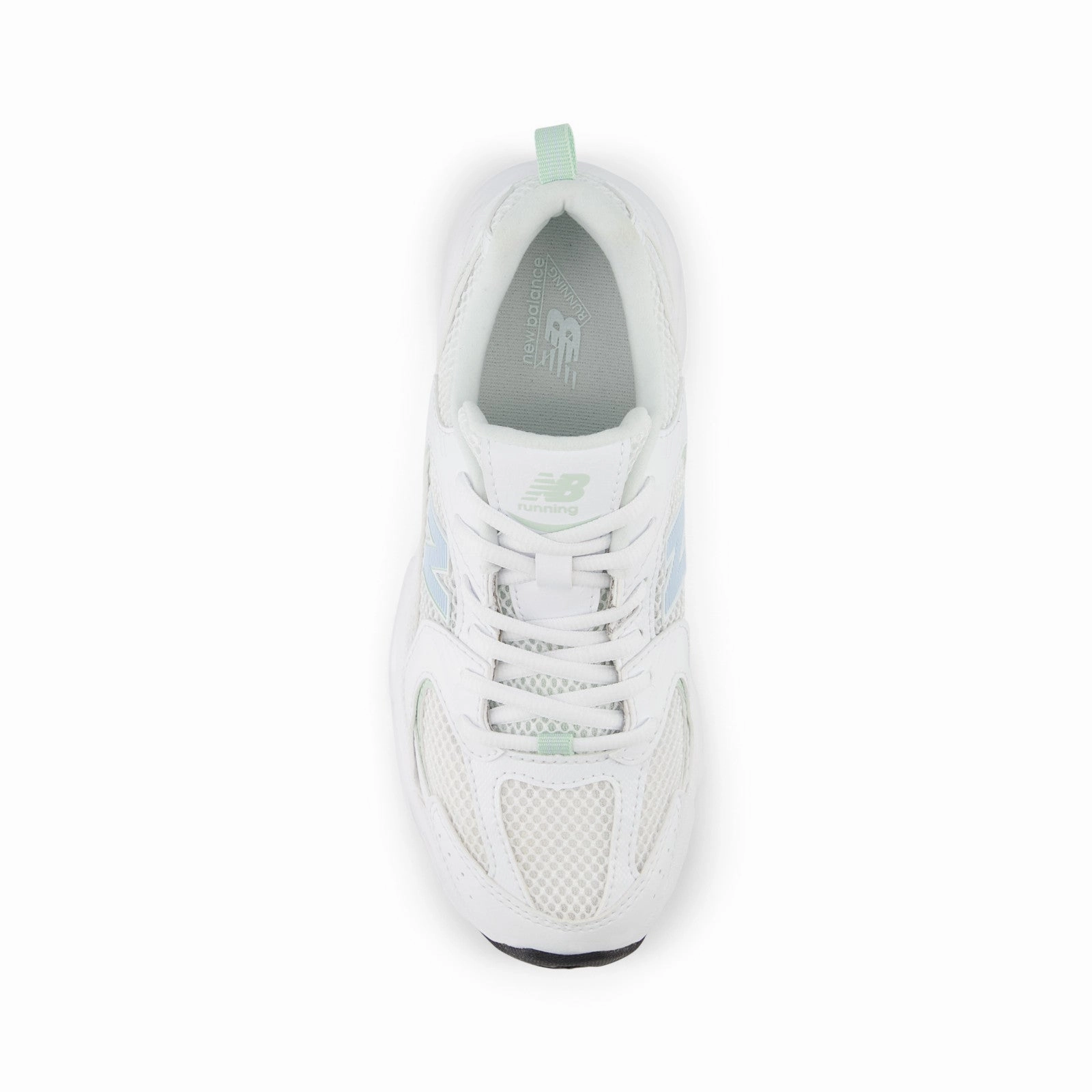 530 'White Ice Blue' New Balance sneaker close-ups