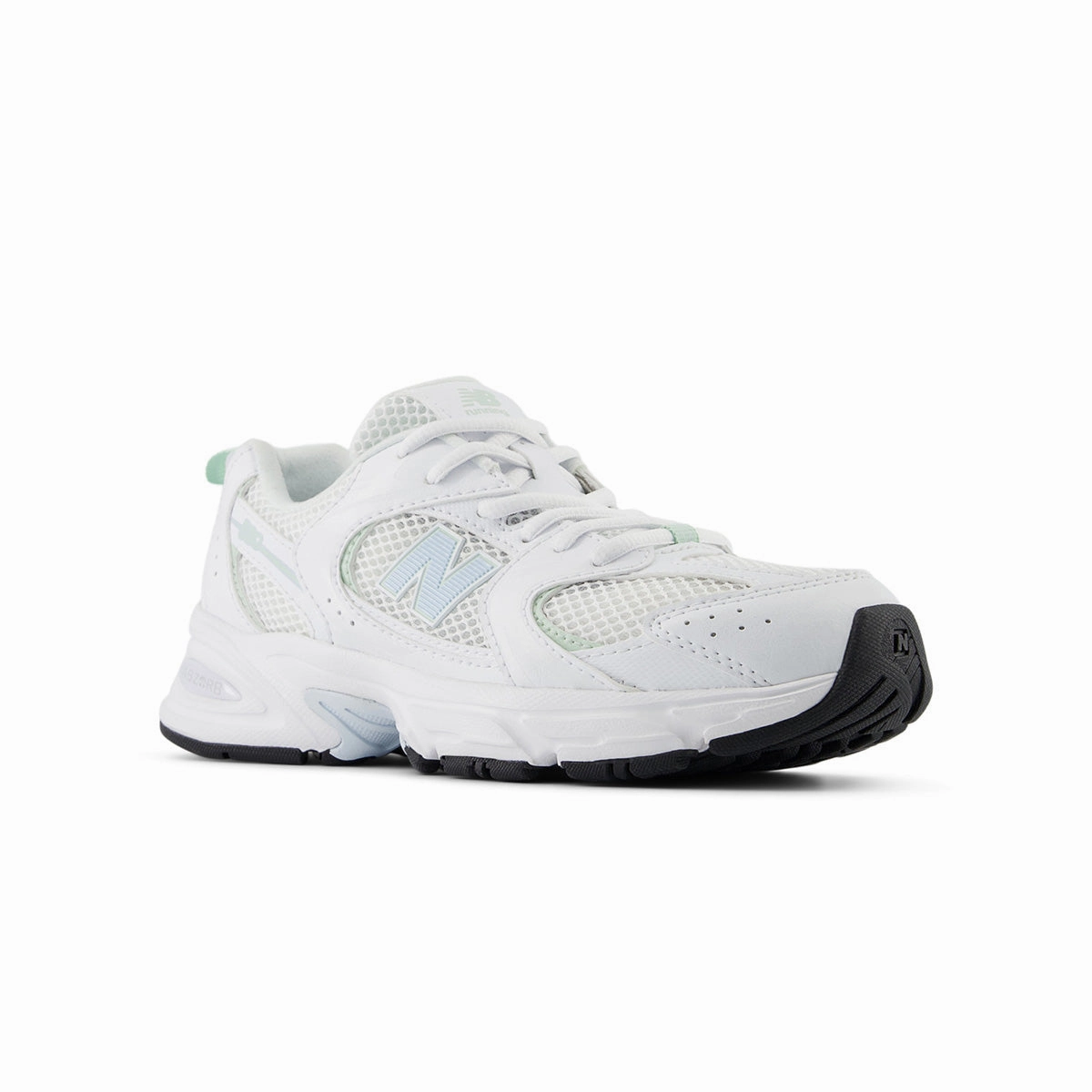 530 'White Ice Blue' New Balance sneaker close-ups