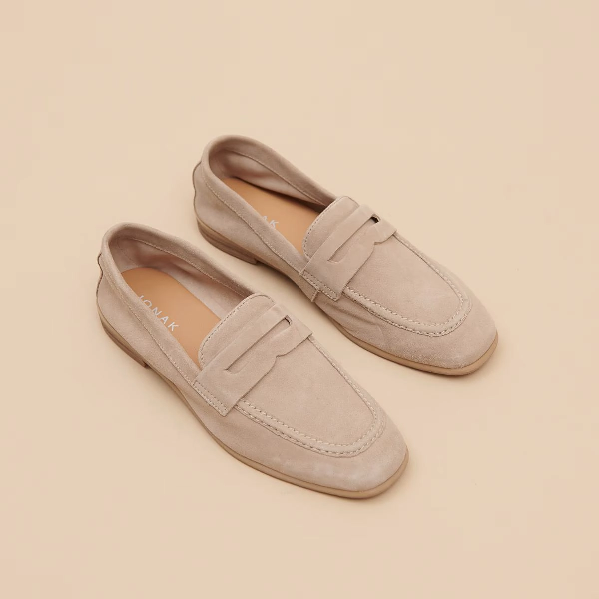 542- Aca Bis Velours Beige Jonak women's stylish shoes with modern design