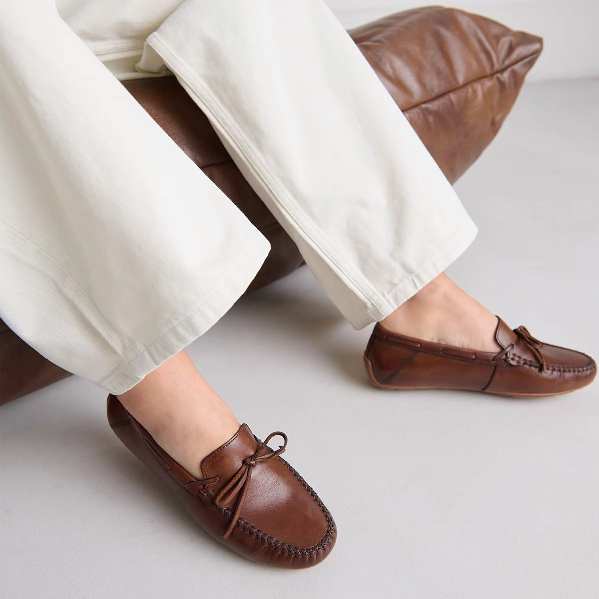 542- Angelique Cuir Cognac Stylish Footwear