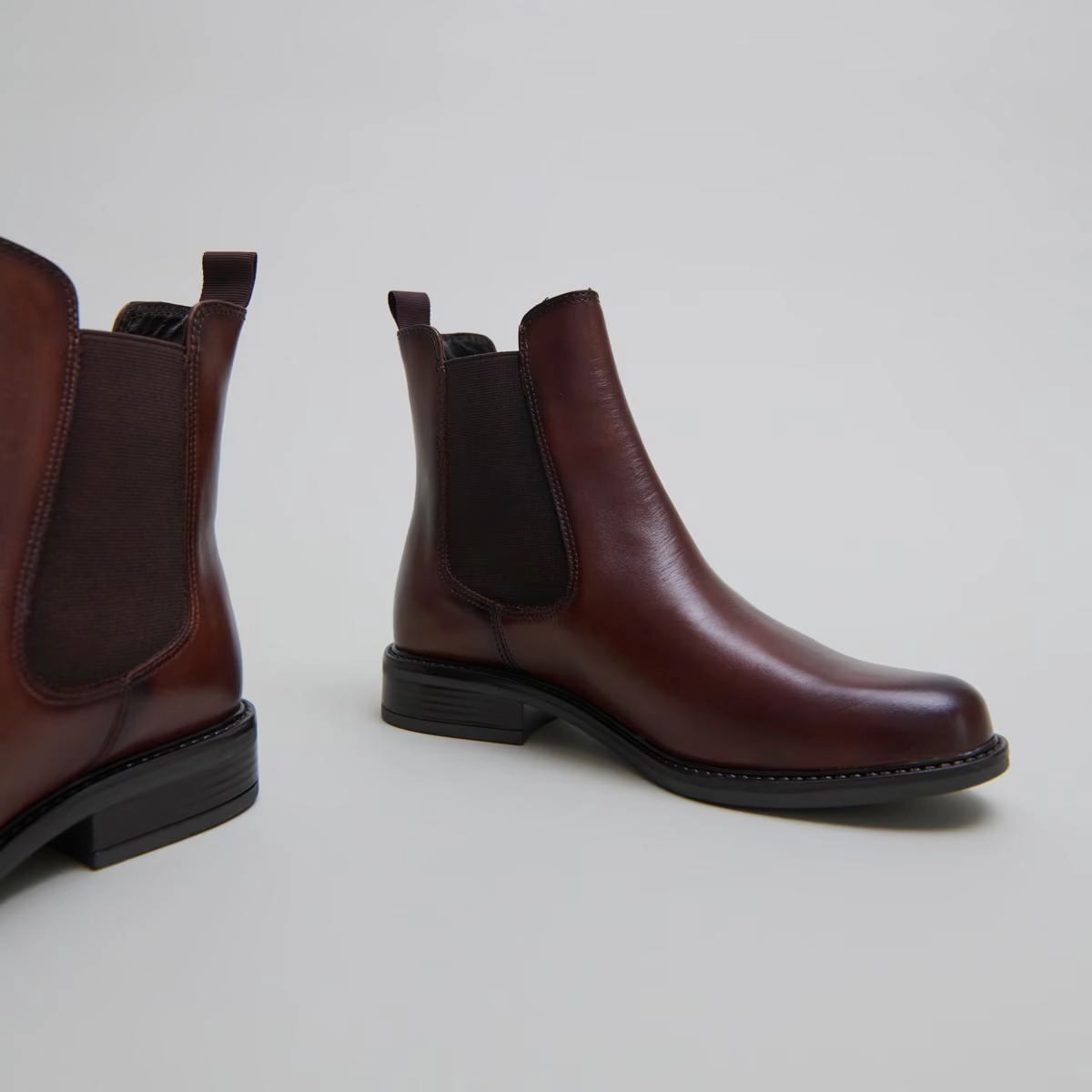 542- Audry Cuir Cognac Stylish Footwear