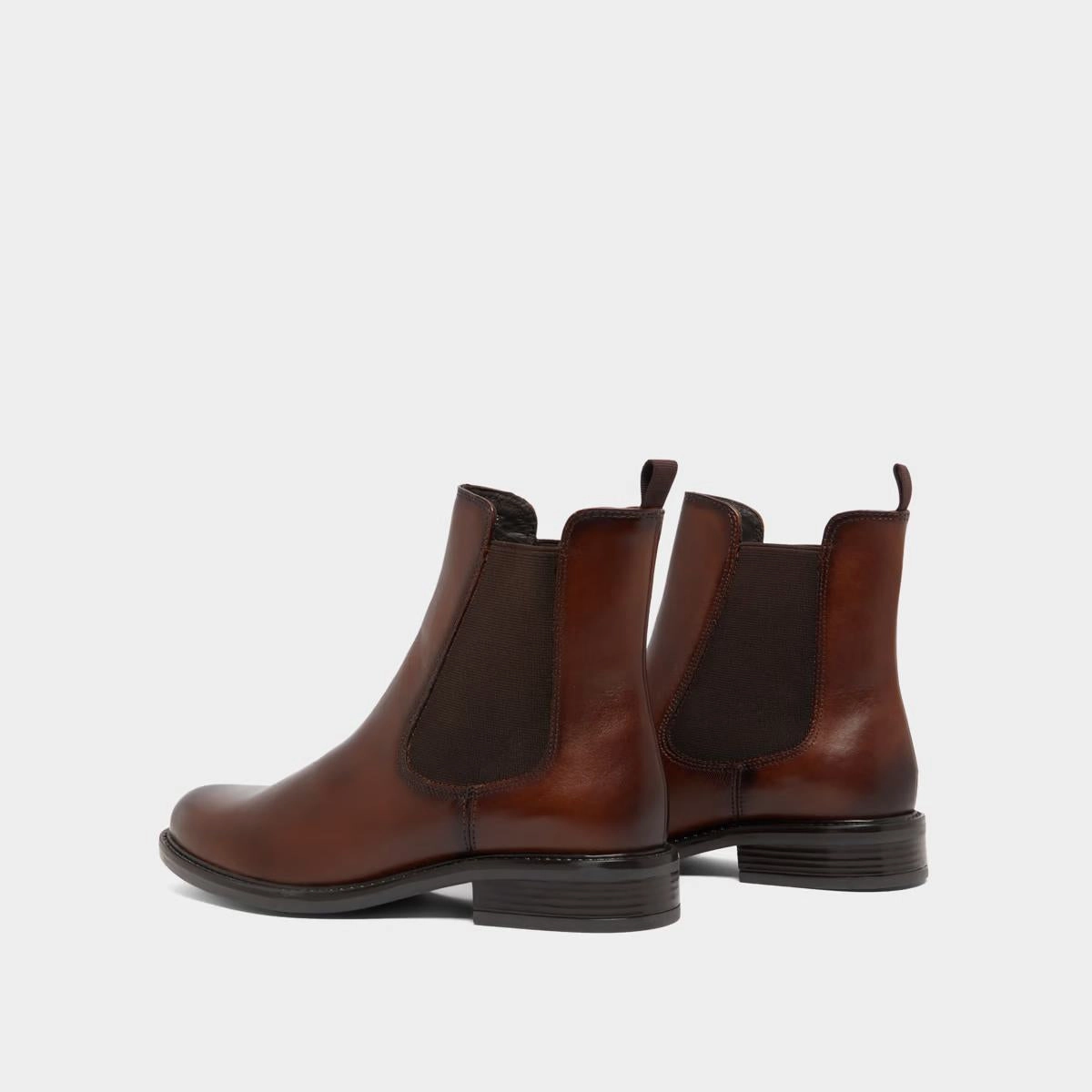 542- Audry Cuir Cognac Stylish Footwear