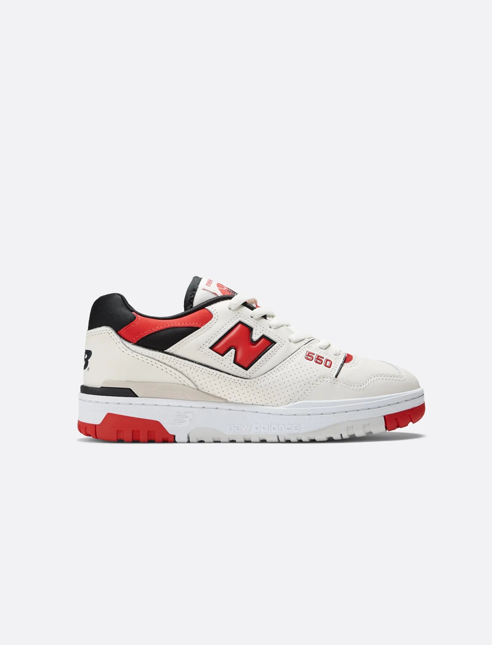 550 "SEA SALT TRUE RED" new balance shoes for men and women