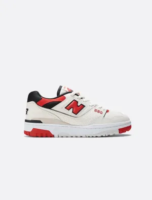 550 "SEA SALT TRUE RED" new balance shoes for men and women