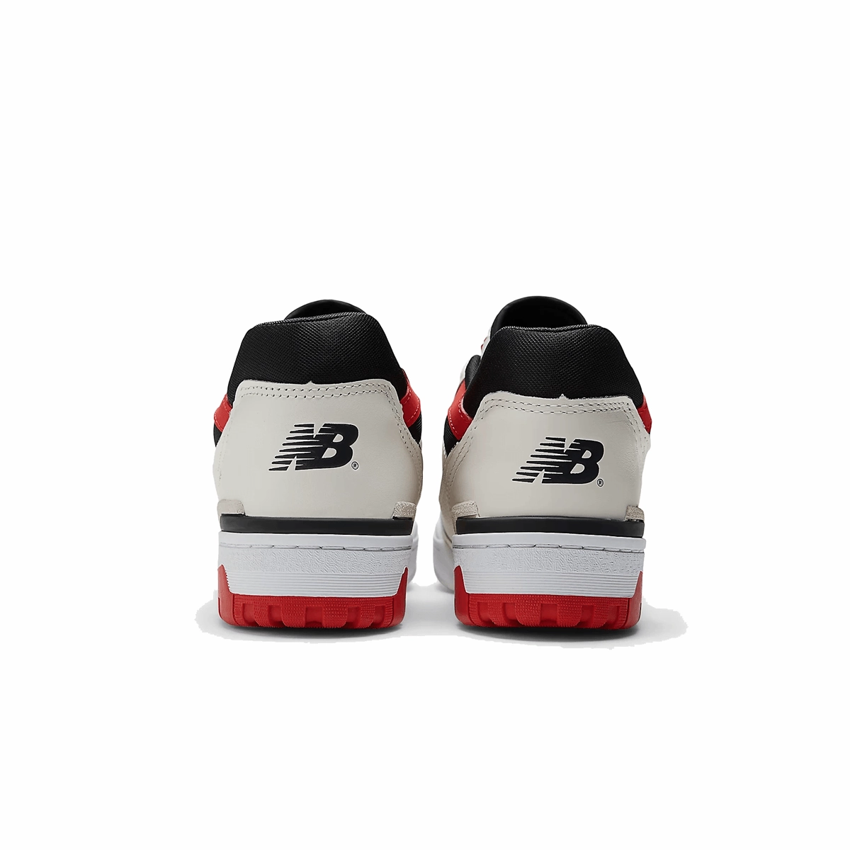 550 'Sea Salt True Red' New Balance sneaker close-ups