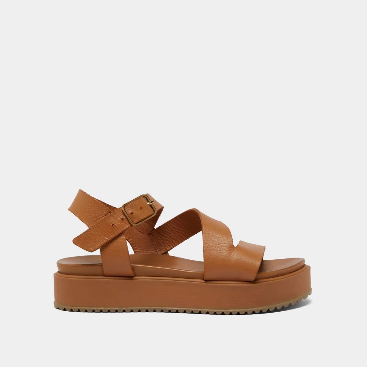 563- Isaure Cuir Camel Stylish Footwear
