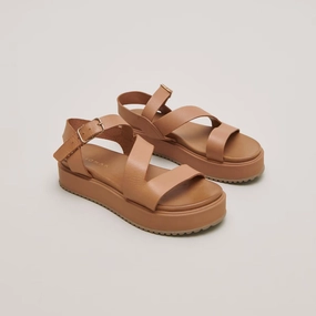 563- Isaure Cuir Camel Jonak women's stylish shoes with modern design