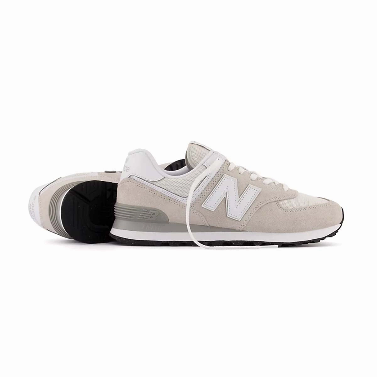 574 'Nimbus Cloud White' New Balance sneaker close-ups