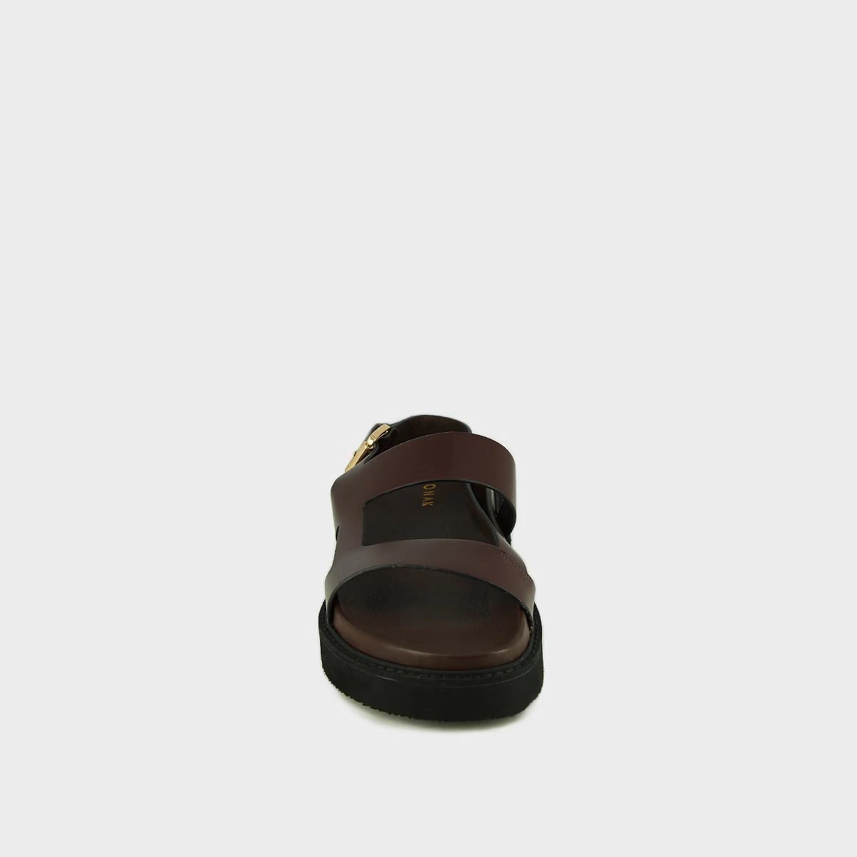 585- Lagune Cuir Glace Marron-Fonce Stylish Footwear