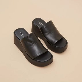 587- Eugene Cuir Noir Jonak women's stylish shoes with modern design