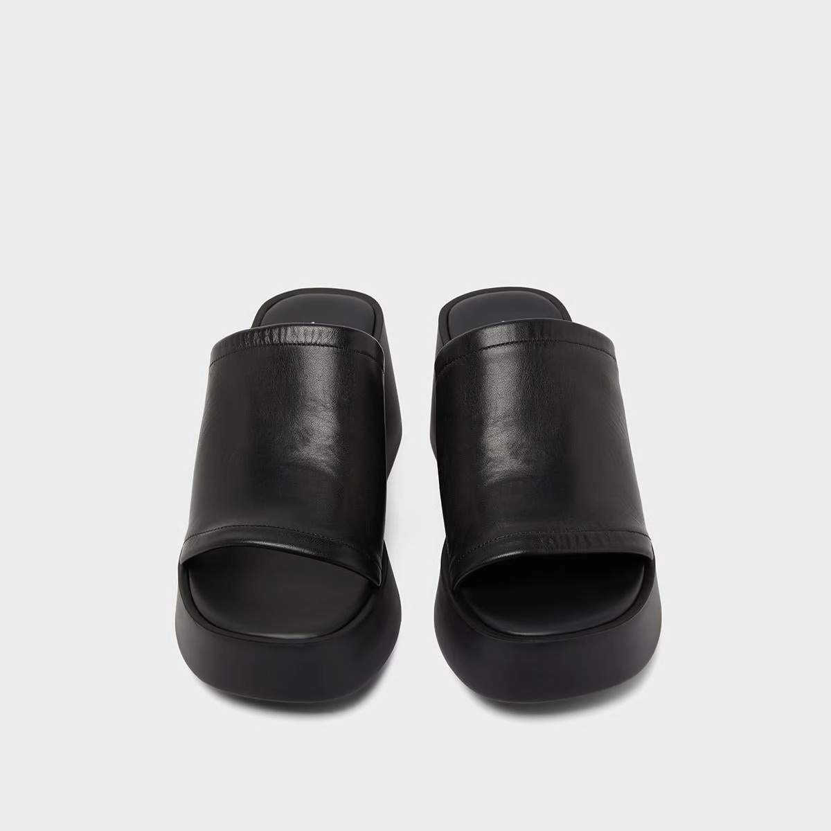 587- Eugene Cuir Noir Stylish Footwear