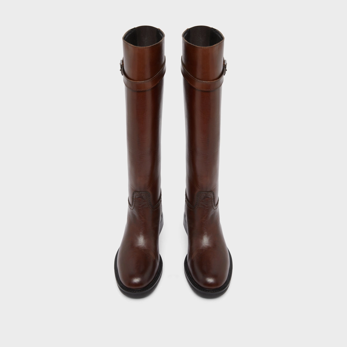 645- Romane Cuir Cognac Stylish Footwear