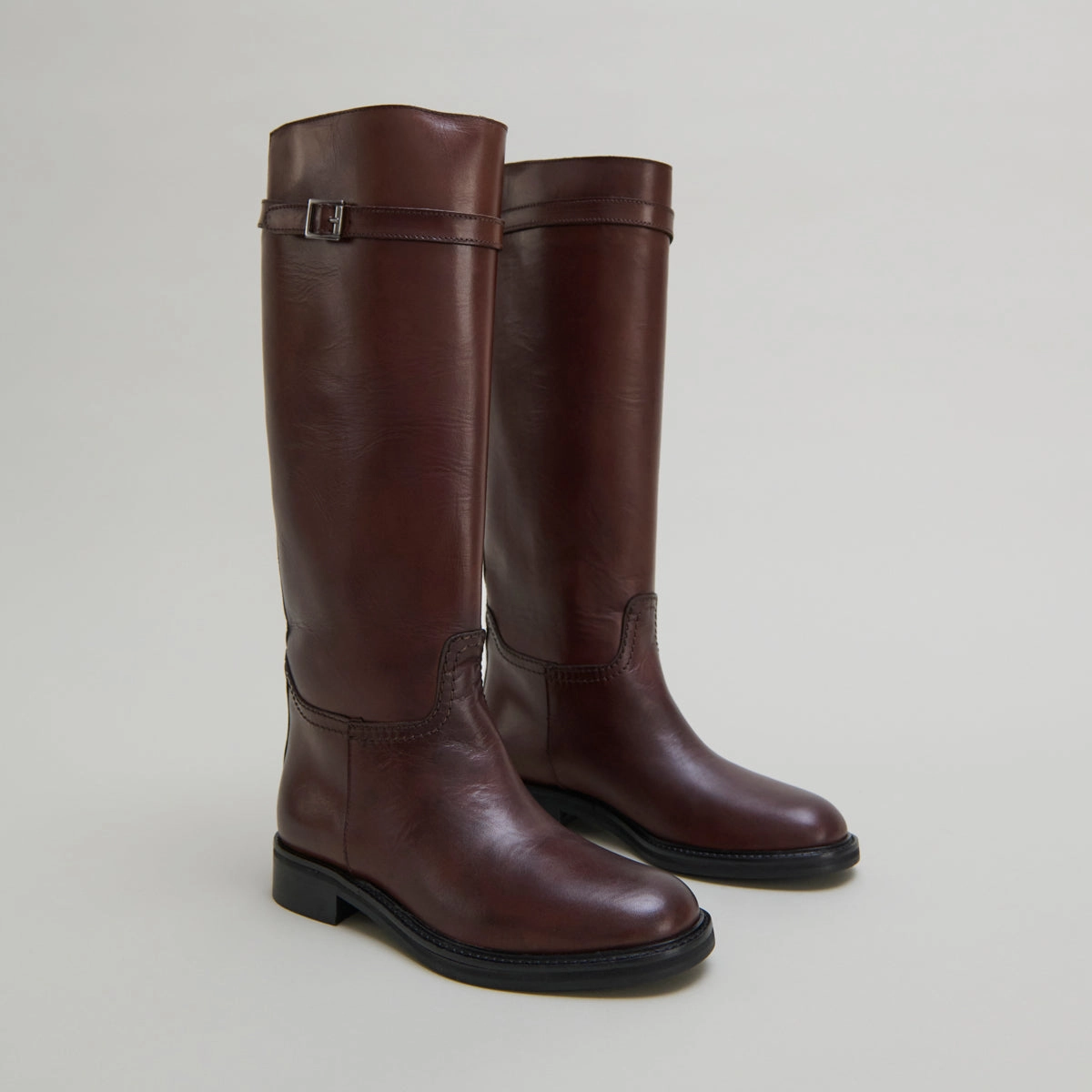 645- Romane Cuir Cognac Stylish Footwear