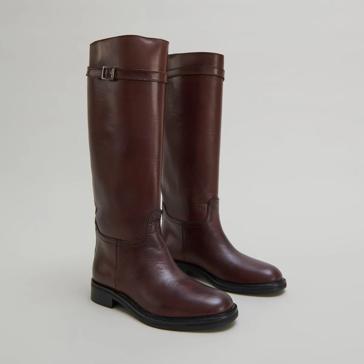 645- Romane Cuir Cognac Stylish Footwear