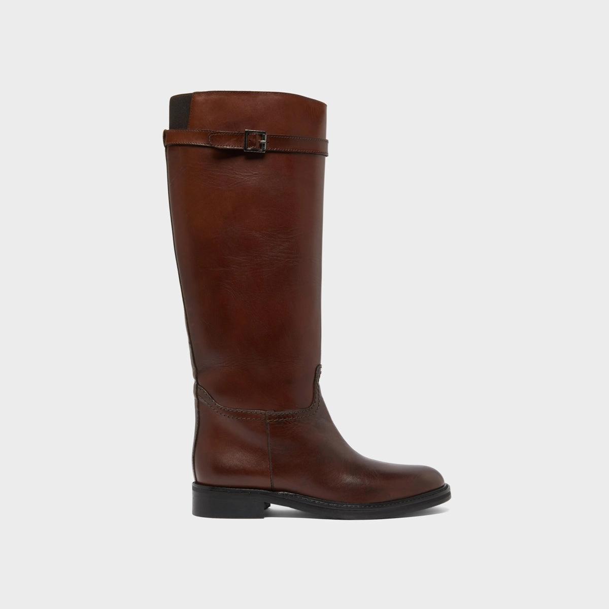 645- Romane Cuir Cognac Stylish Footwear