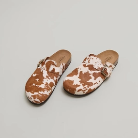 649- Munch Poulain Vache-Marron Jonak women's stylish shoes with modern design