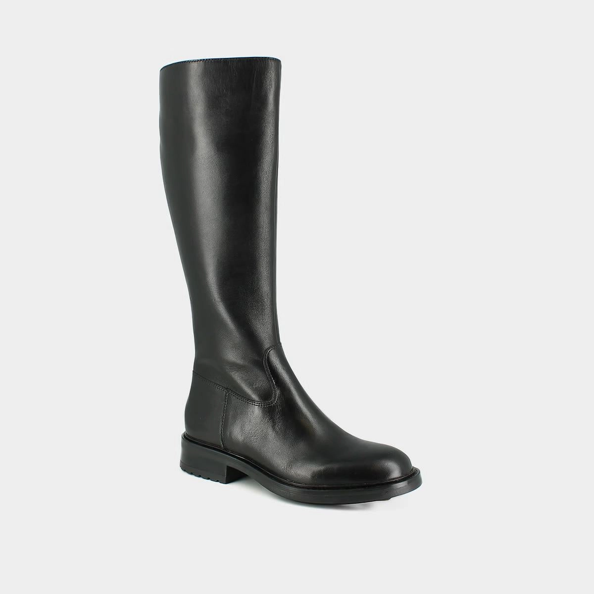 652- Graciana Cuir Noir Stylish Footwear