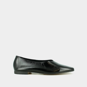 655- Nae Vernis Plisse Noir Jonak women's stylish shoes with modern design