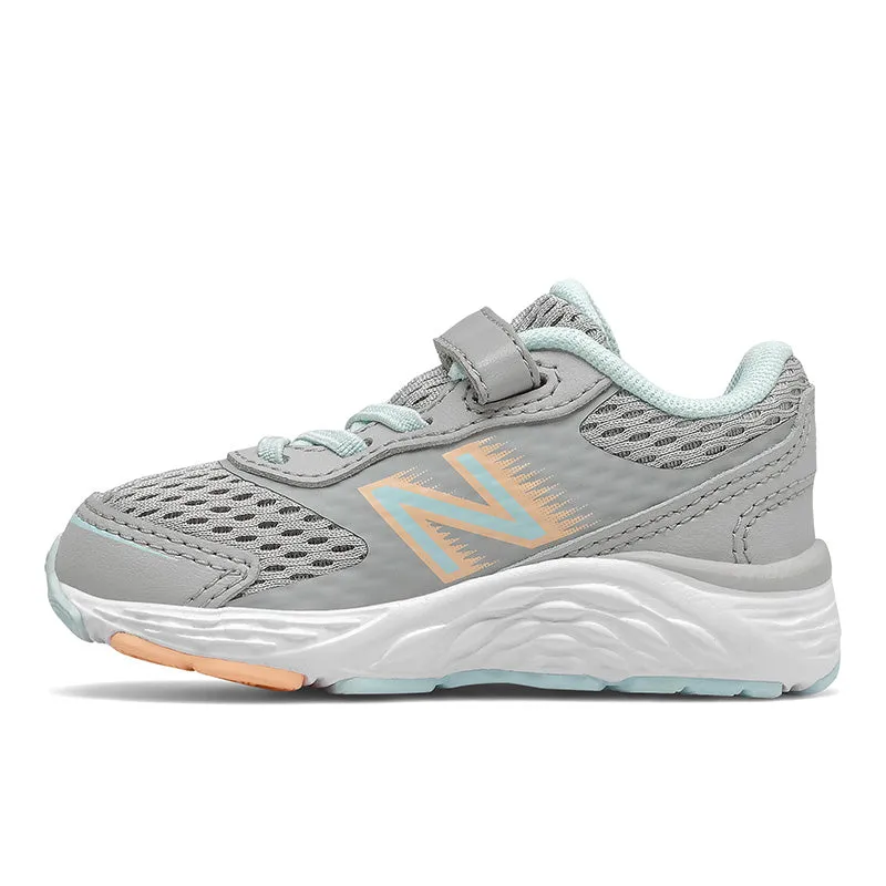 680v6 Bungee - Rain Cloud with Pale Blue Chill and Light Mango New Balance lifestyle shoes
