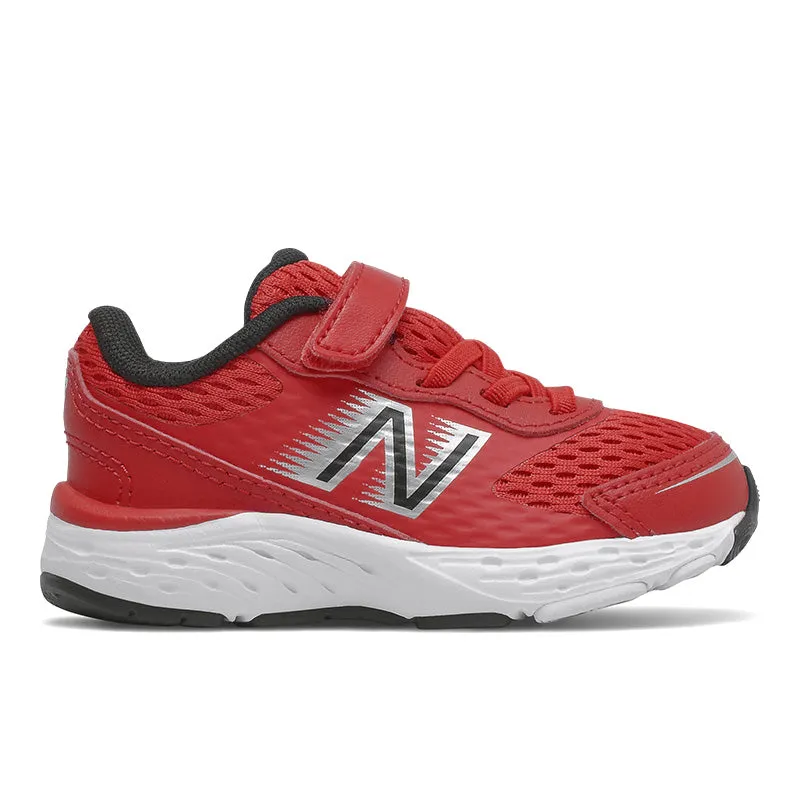 680v6 - Team Red with Black - Kids New Balance lifestyle shoes