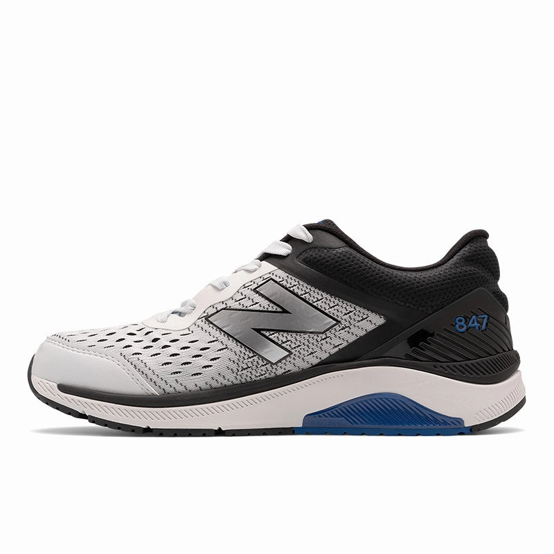 847v4 - Arctic Fox with Black and Team Royal - Men's New Balance lifestyle shoes