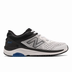 847v4 - Arctic Fox with Black and Team Royal - Men's New Balance casual sneakers for everyday comfort