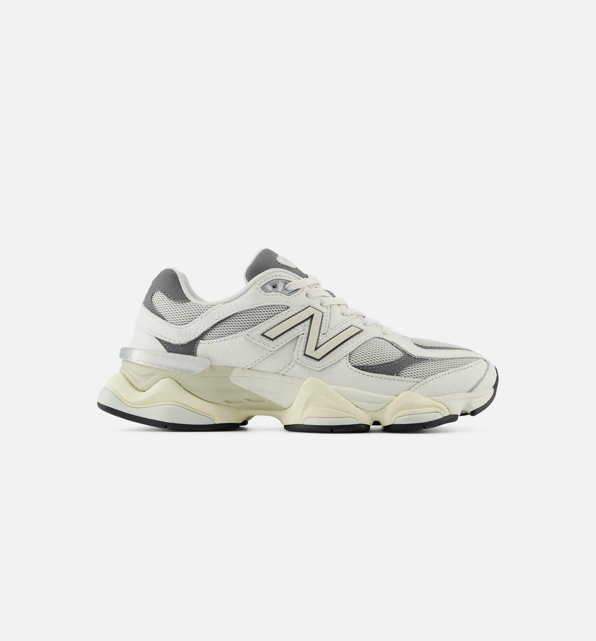 9060 Mens Lifestyle Shoe - Sea Salt/Castlerock New Balance lifestyle sneakers with retro style