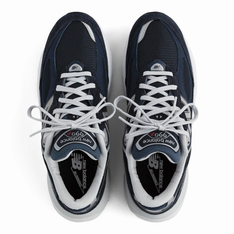 990v6 - Navy with White - Men's New Balance lifestyle shoes