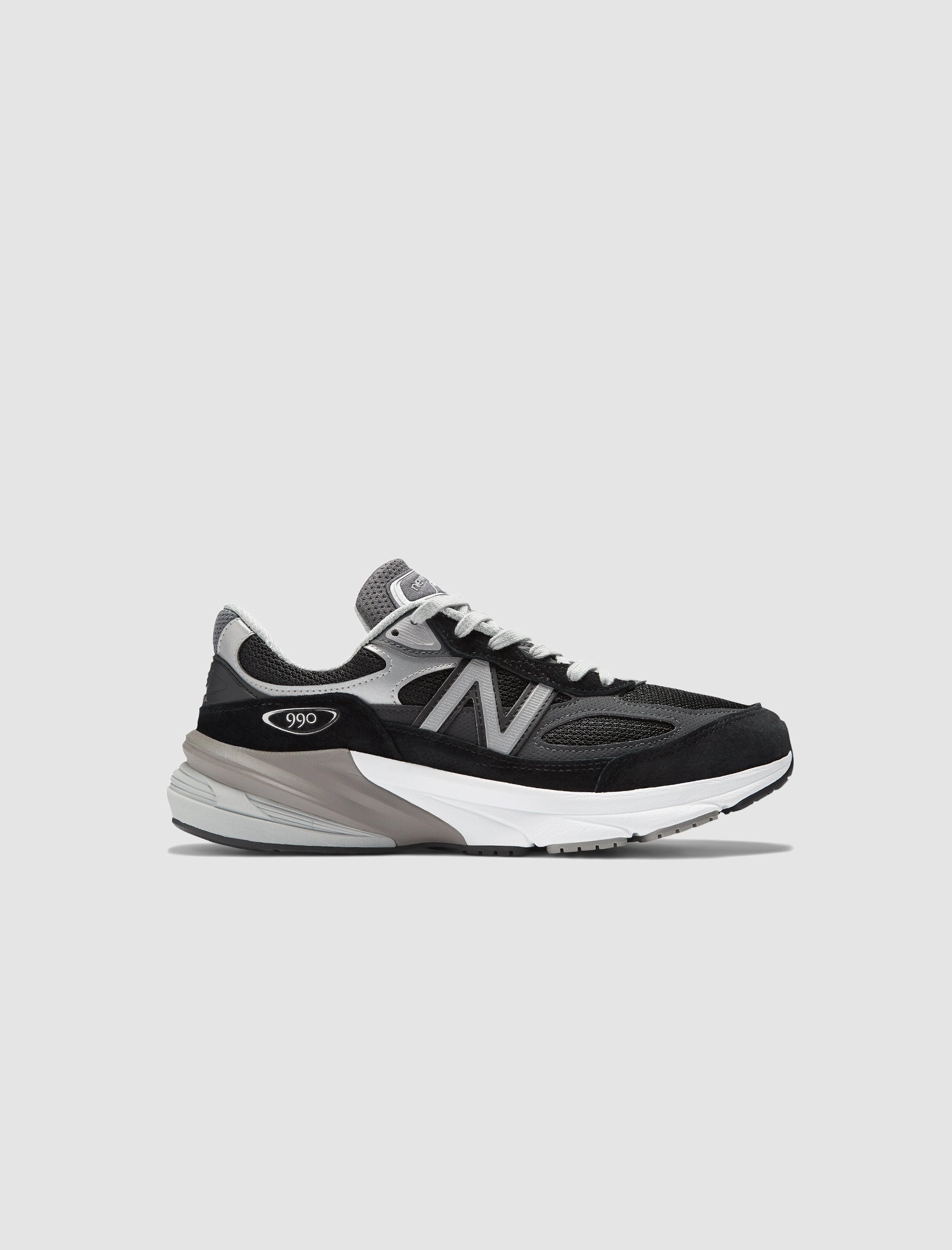 990V6 "BLACK/GREY" new balance trending sneaker styles