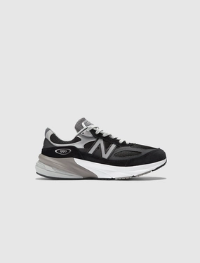 990V6 "BLACK/GREY" new balance trending sneaker styles