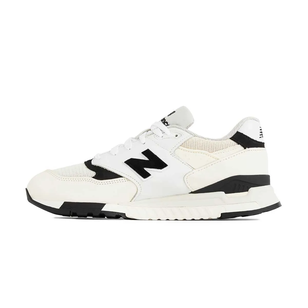 998 'White Black' New Balance sneaker close-ups