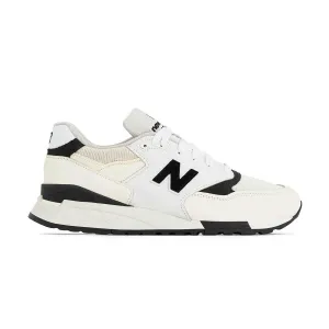 998 'White Black' New Balance retro-inspired sneakers